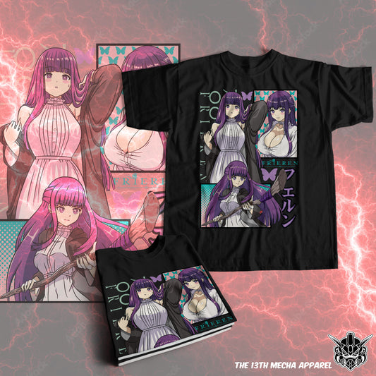 Freiren- Fern 01 Premium Anime Design, High Quality DTF Print, 100% Cotton Shirt