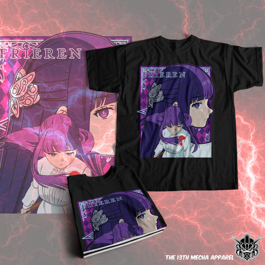Freiren- Fern 02 Premium Anime Design, High Quality DTF Print, 100% Cotton Shirt