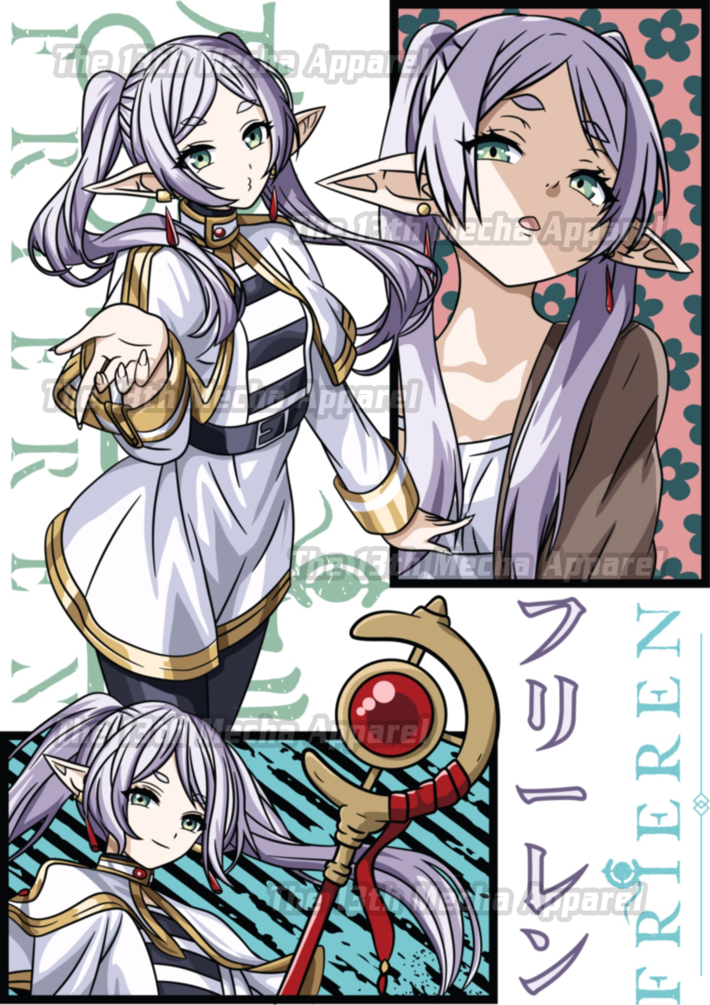 Frieren 04  Premium Anime Design, High Quality DTF Print, 100% Cotton Shirt