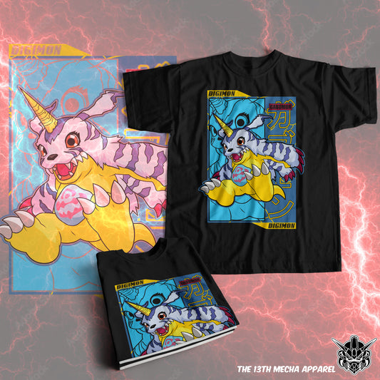 Digimon: Gabumon 01 Premium Anime Design, High Quality DTF Print, 100% Cotton Shirt