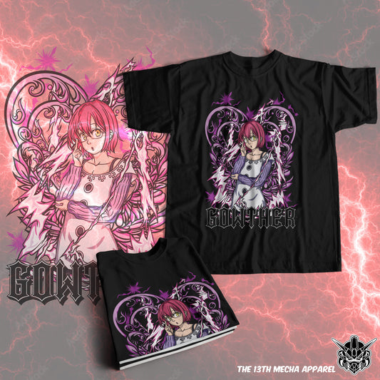 7 Deadly Sins Goat Sin of Lust - Gowther 02 Premium Anime Design, High Quality DTF Print, 100% Cotton Shirt