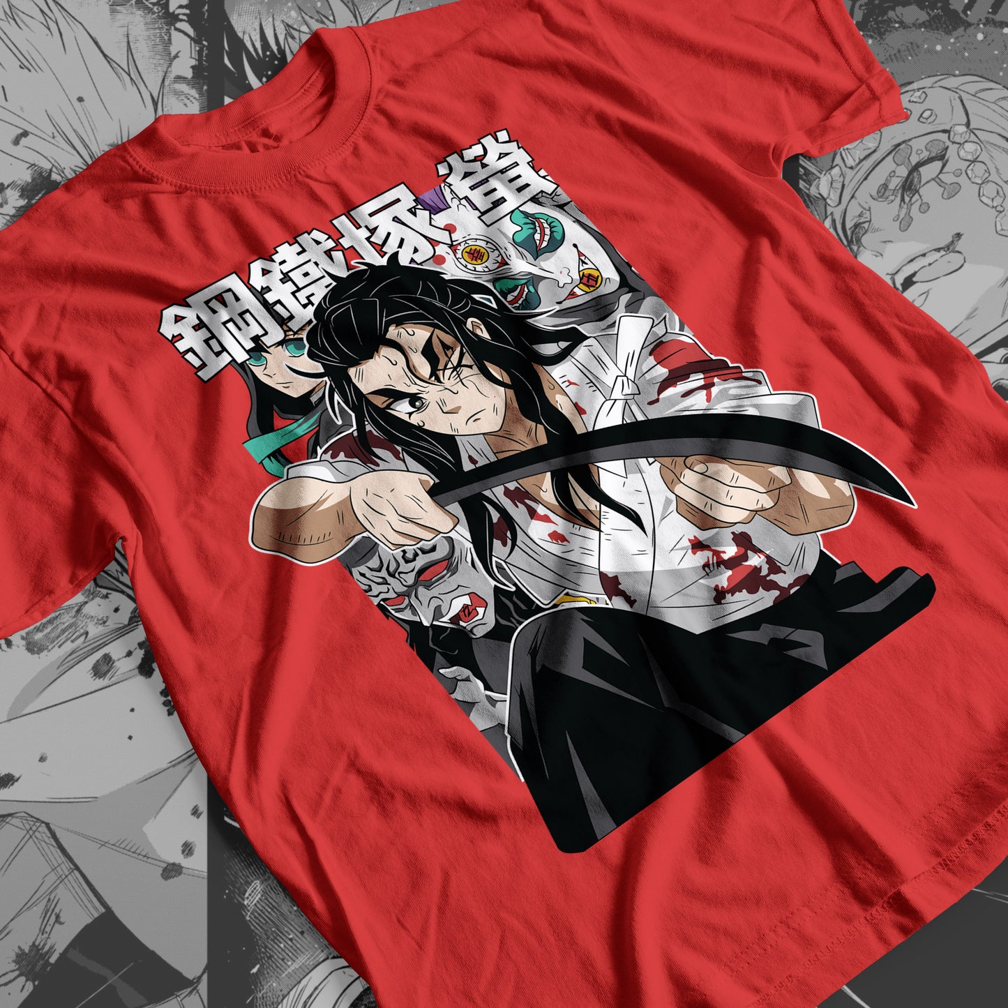 Demon Slayer - Hotaru Haganezuka 02 Premium Anime Design, High Quality DTF Print, 100% Cotton Shirt