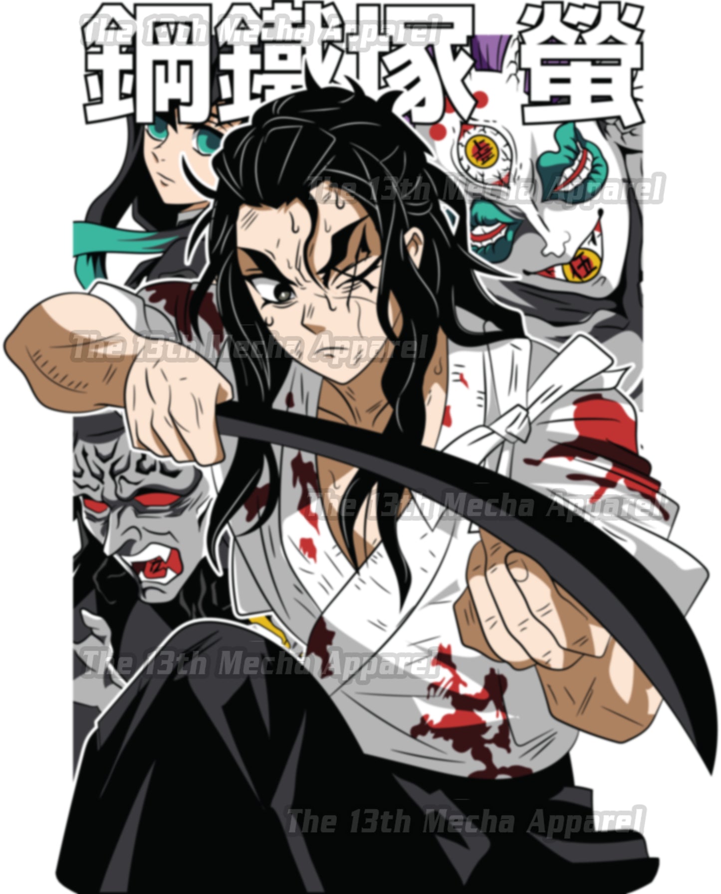 Demon Slayer - Hotaru Haganezuka 02 Premium Anime Design, High Quality DTF Print, 100% Cotton Shirt