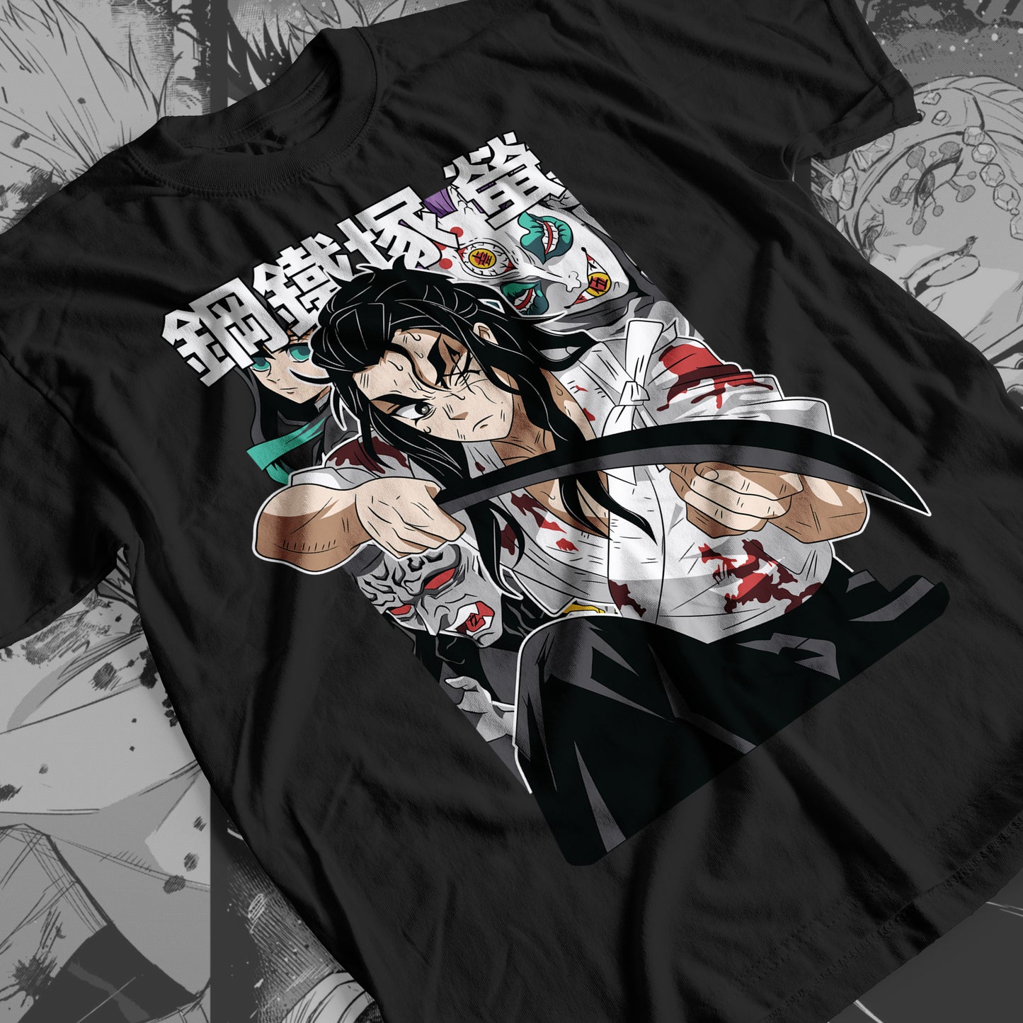 Demon Slayer - Hotaru Haganezuka 02 Premium Anime Design, High Quality DTF Print, 100% Cotton Shirt
