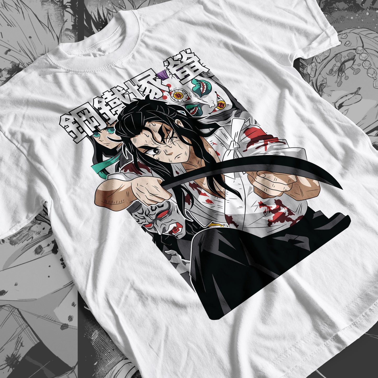 Demon Slayer - Hotaru Haganezuka 02 Premium Anime Design, High Quality DTF Print, 100% Cotton Shirt