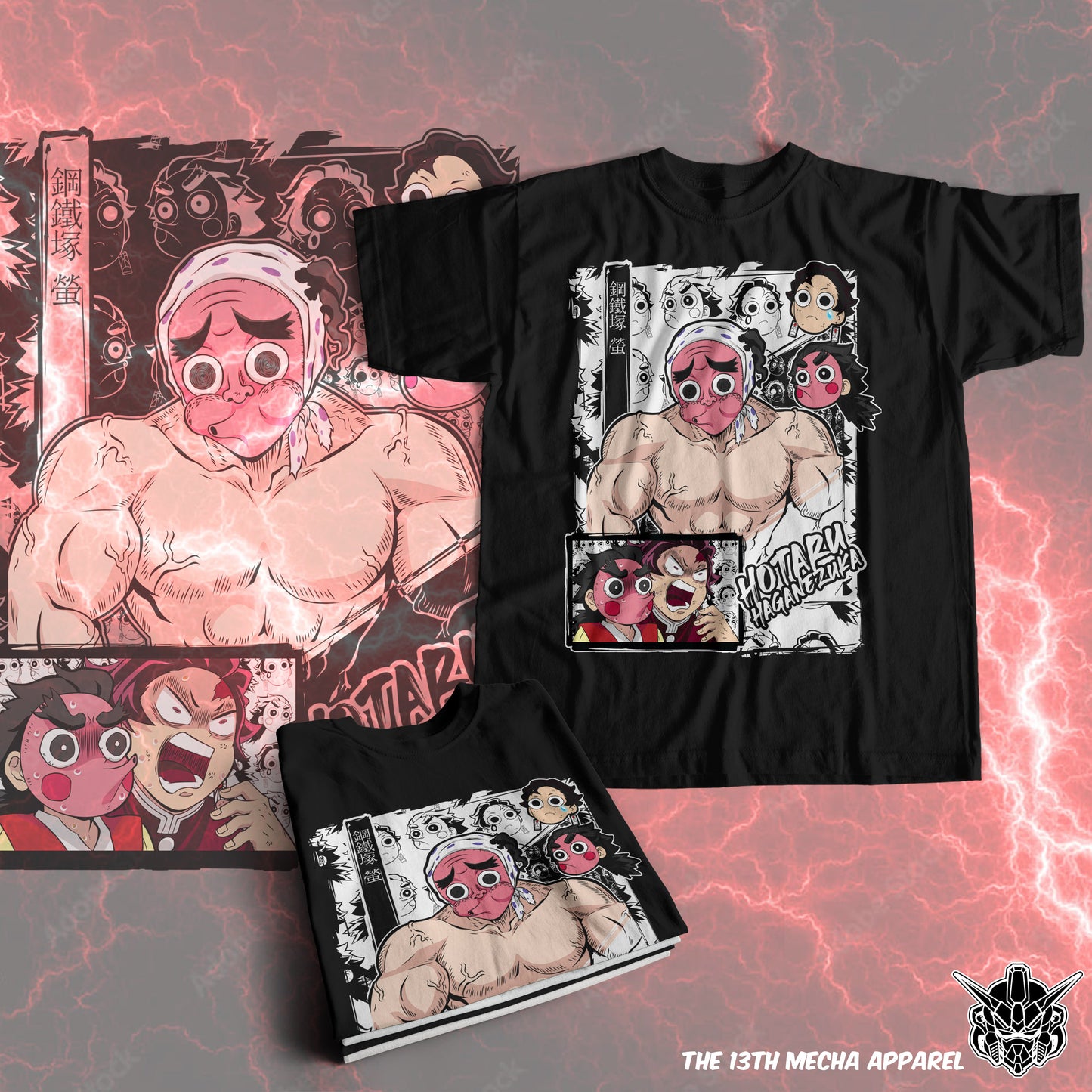 Demon Slayer - Hotaru Haganezuka 03 Premium Anime Design, High Quality DTF Print, 100% Cotton Shirt