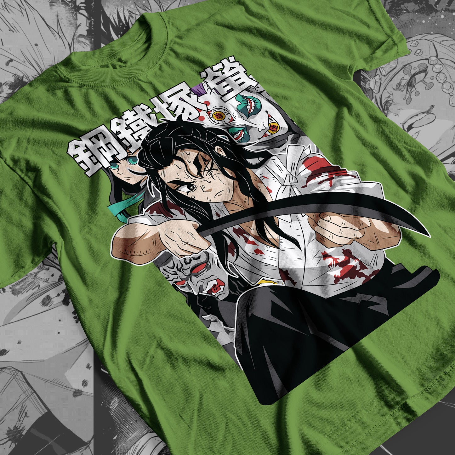 Demon Slayer - Hotaru Haganezuka 02 Premium Anime Design, High Quality DTF Print, 100% Cotton Shirt