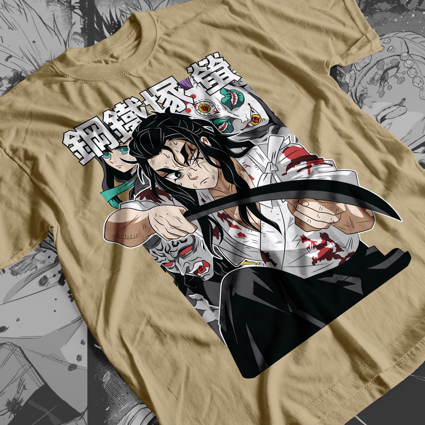 Demon Slayer - Hotaru Haganezuka 02 Premium Anime Design, High Quality DTF Print, 100% Cotton Shirt