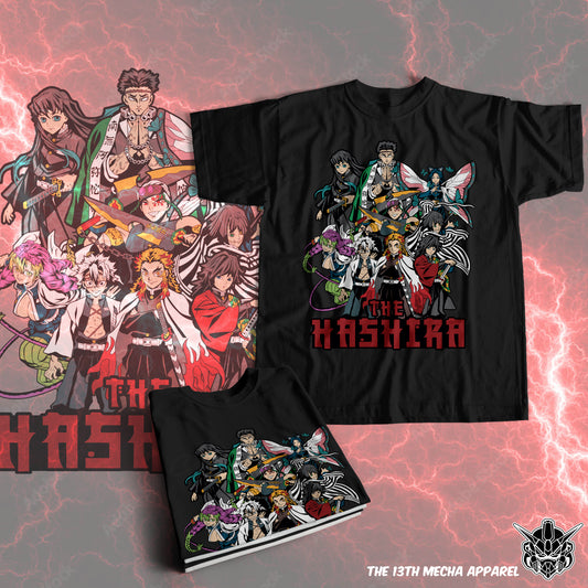 Demon Slayer - Hashira 06 Premium Anime Design, High Quality DTF Print, 100% Cotton Shirt