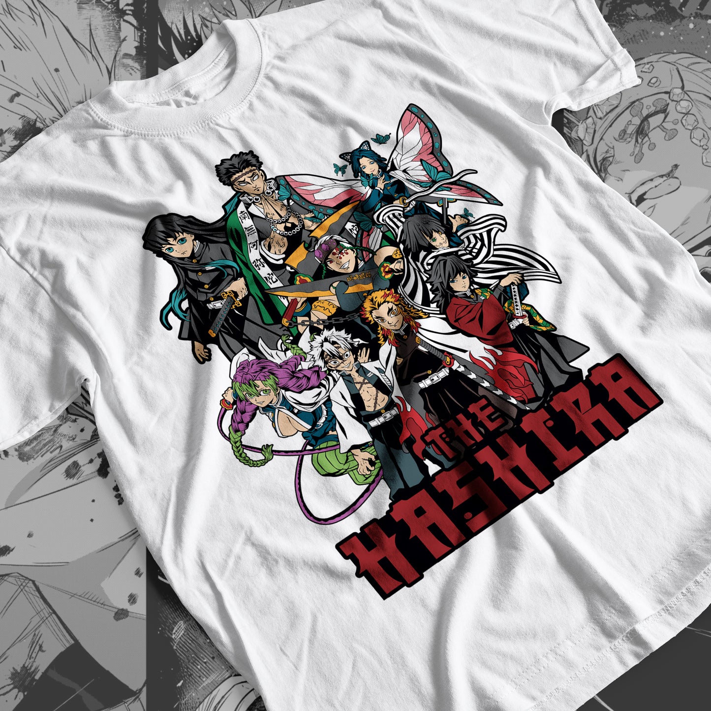 Demon Slayer - Hashira 06 Premium Anime Design, High Quality DTF Print, 100% Cotton Shirt