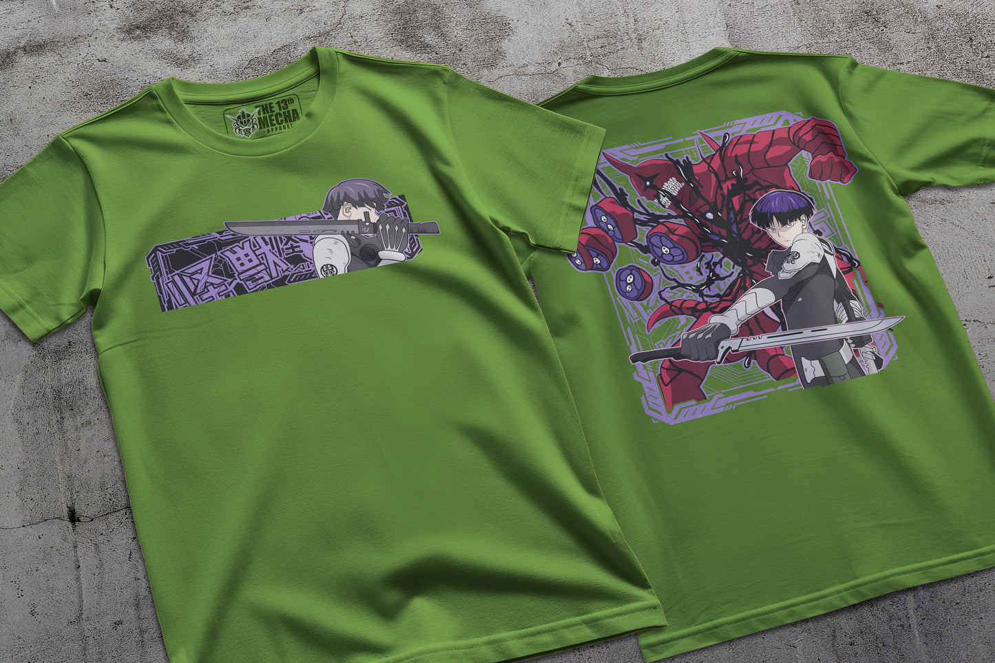 Kaiju - Hoshina 01 Premium Anime Design, High Quality DTF Print, 100% Cotton Shirt
