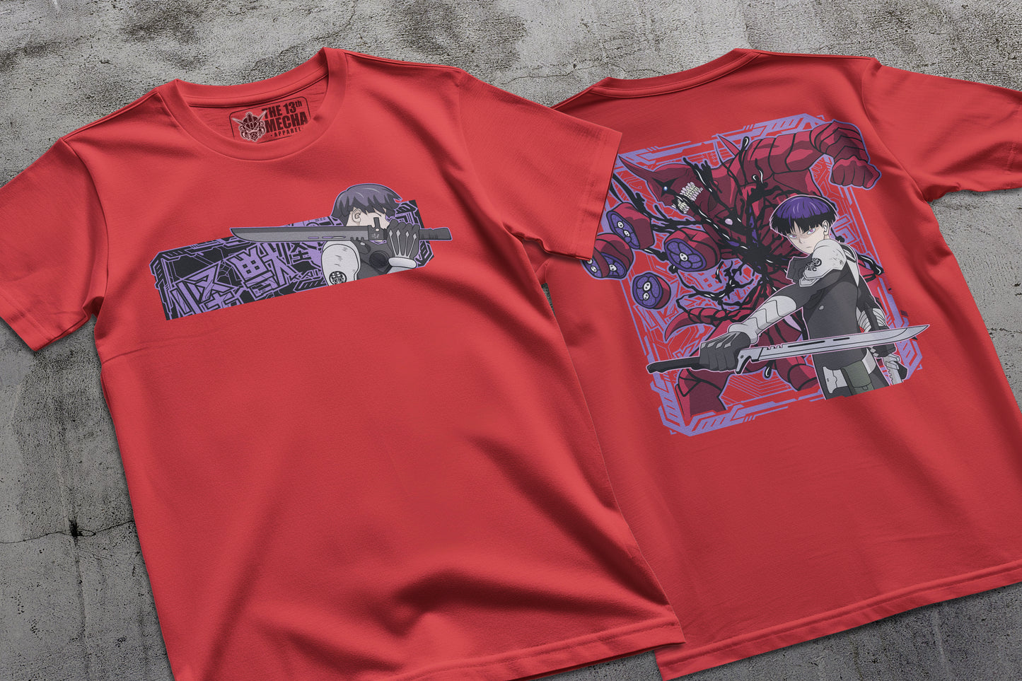 Kaiju - Hoshina 01 Premium Anime Design, High Quality DTF Print, 100% Cotton Shirt