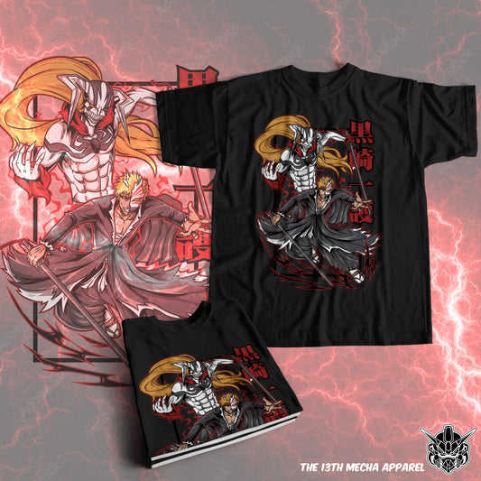 Bleach - Ichigo Kurosaki 01  Premium Anime Design, High Quality DTF Print, 100% Cotton Shirt