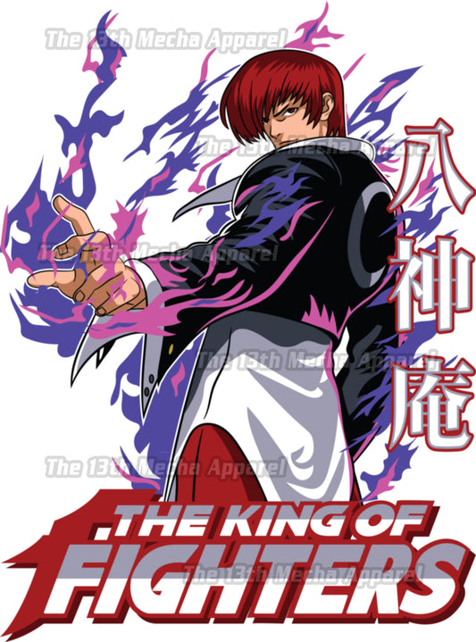 King of Fighters - Lori Yagami Premium Anime Design, High Quality DTF Print, 100% Cotton Shirt