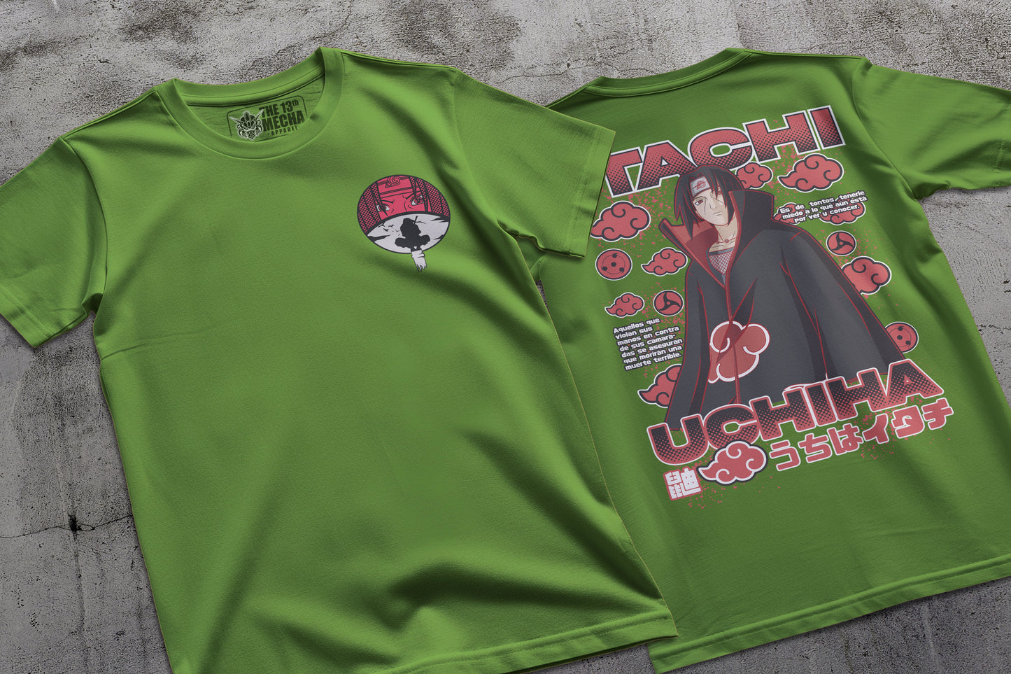 Naruto - Itachi 02 Premium Anime Design, High Quality DTF Print, 100% Cotton Shirt