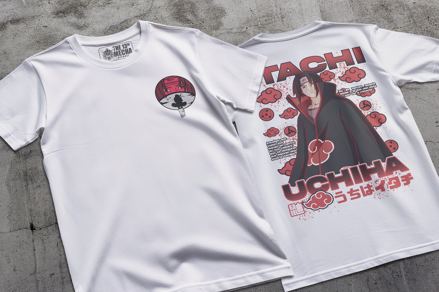 Naruto - Itachi 02 Premium Anime Design, High Quality DTF Print, 100% Cotton Shirt