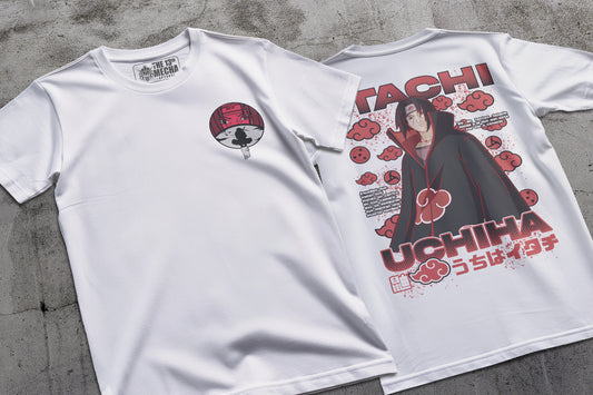 Naruto - Itachi 02 Premium Anime Design, High Quality DTF Print, 100% Cotton Shirt