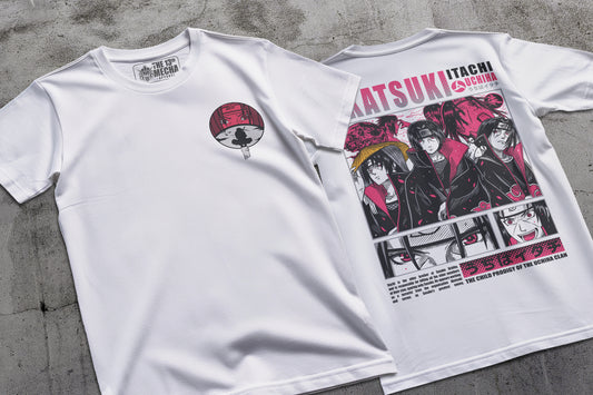 Naruto - Itachi 03 Premium Anime Design, High Quality DTF Print, 100% Cotton Shirt