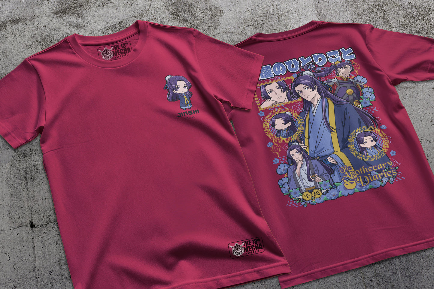 The Apothecary Diaries - Jinshi 01 Premium Anime Design, High Quality DTF Print, 100% Cotton Shirt