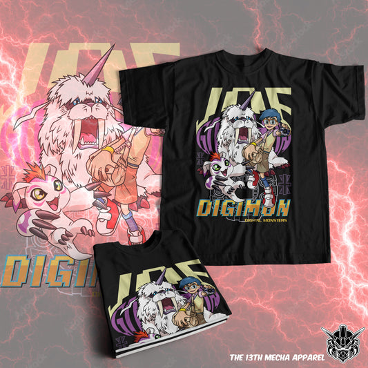 Digimon: Joe 01 Premium Anime Design, High Quality DTF Print, 100% Cotton Shirt