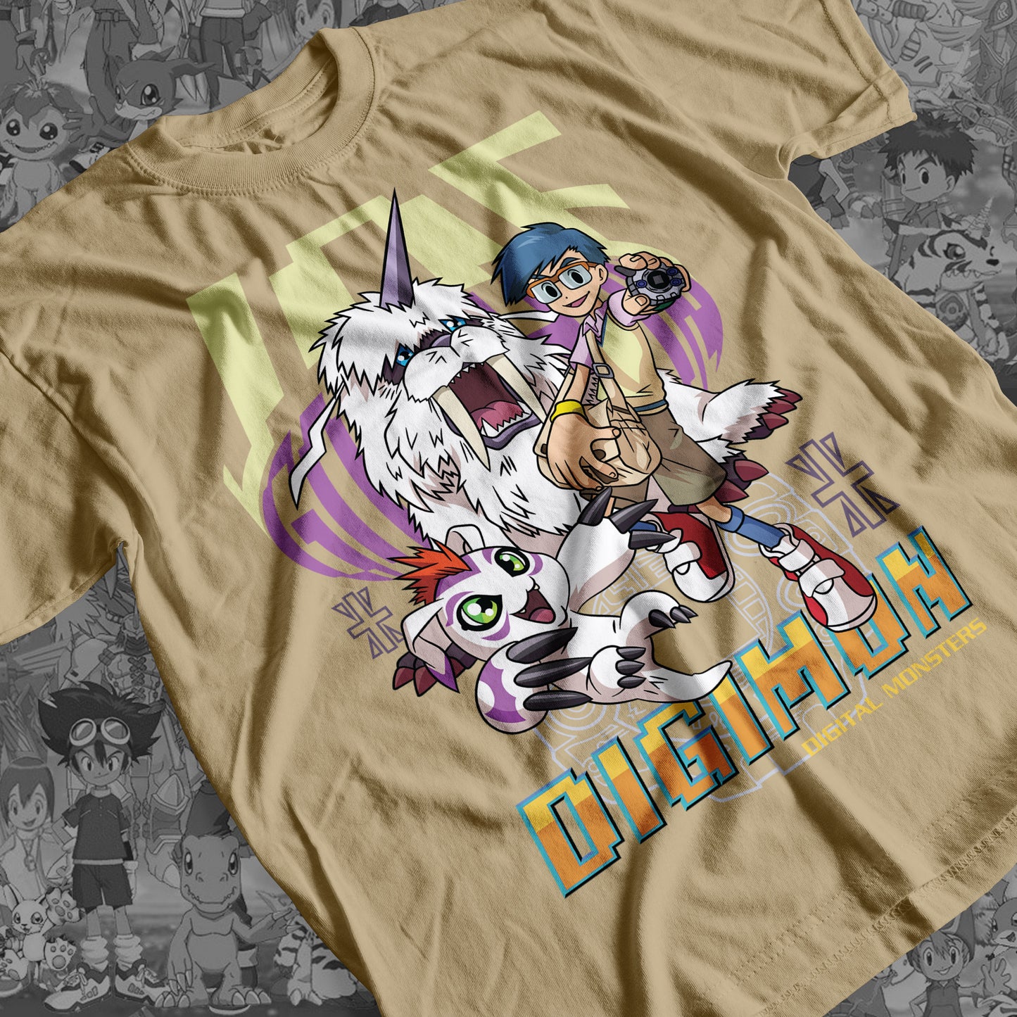Digimon: Joe 01 Premium Anime Design, High Quality DTF Print, 100% Cotton Shirt