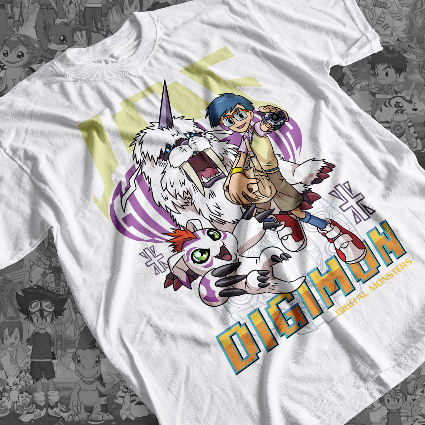 Digimon: Joe 01 Premium Anime Design, High Quality DTF Print, 100% Cotton Shirt