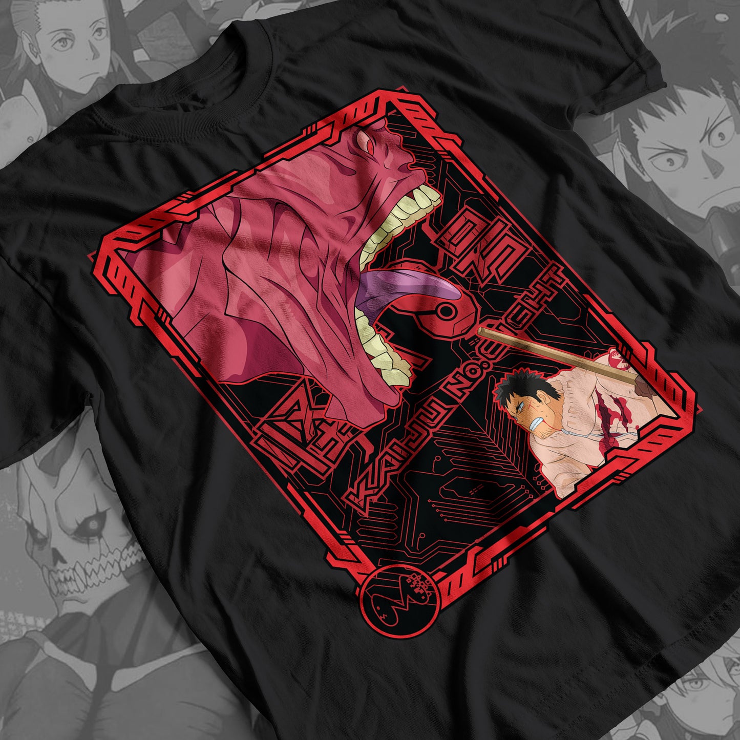 Kaiju No. 8 - Kafka Hibino 01 Premium Anime Design, High Quality DTF Print, 100% Cotton Shirt