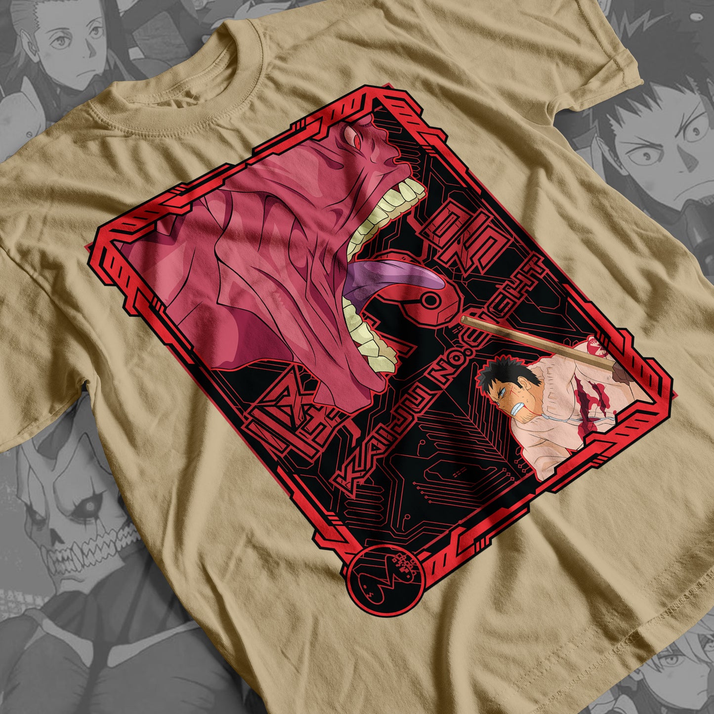 Kaiju No. 8 - Kafka Hibino 01 Premium Anime Design, High Quality DTF Print, 100% Cotton Shirt