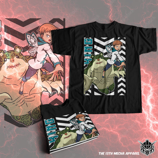 7 Deadly Sins Grizzly's Sin of Sloth - King 03 Premium Anime Design, High Quality DTF Print, 100% Cotton Shirt