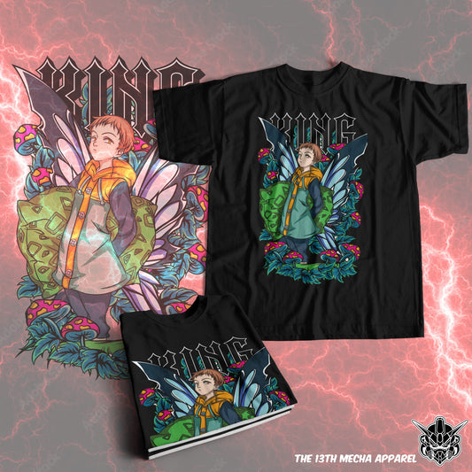 7 Deadly Sins Grizzly's Sin of Sloth - King 02 Premium Anime Design, High Quality DTF Print, 100% Cotton Shirt