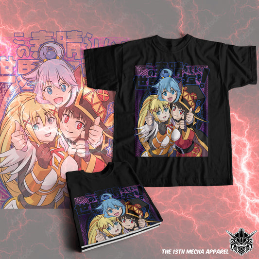 KonoSuba - Konosuba 02 Premium Anime Design, High Quality DTF Print, 100% Cotton Shirt