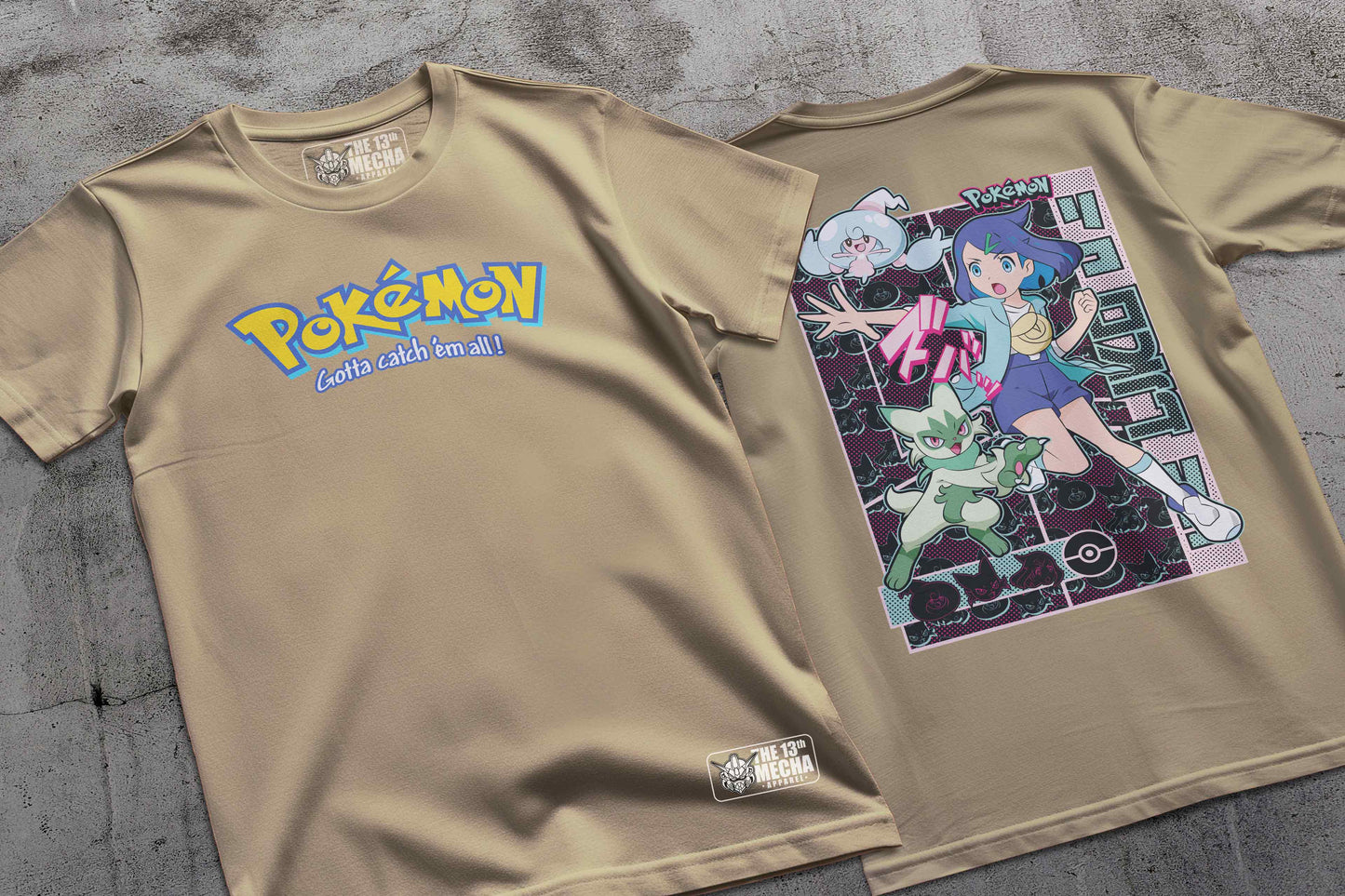 Pokemon - Liko 01 Premium Anime Design, High Quality DTF Print, 100% Cotton Shirt