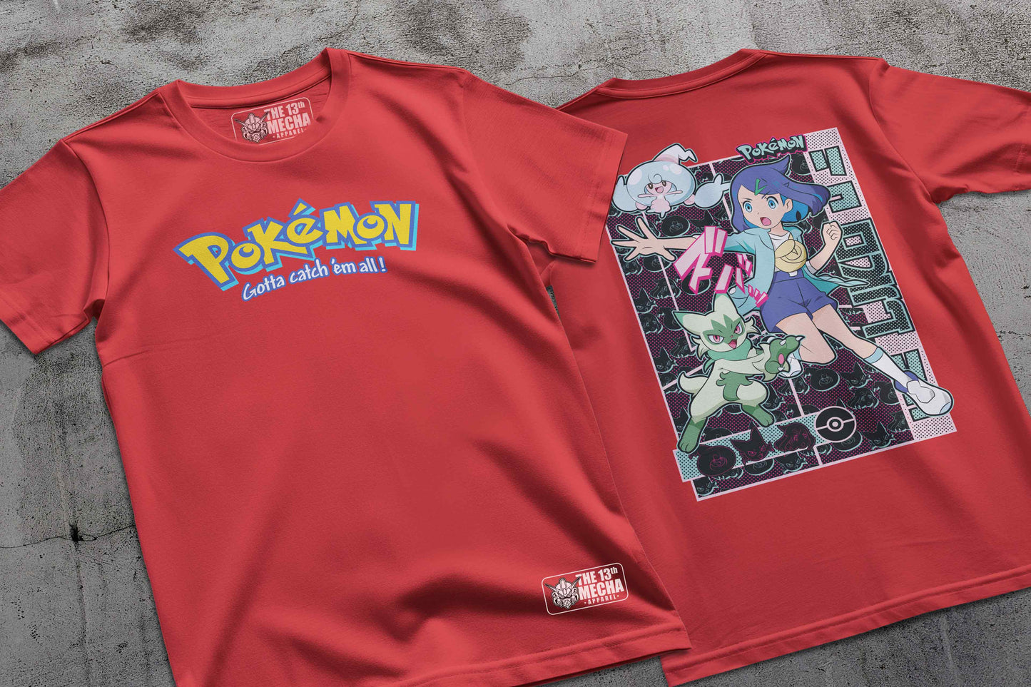 Pokemon - Liko 01 Premium Anime Design, High Quality DTF Print, 100% Cotton Shirt