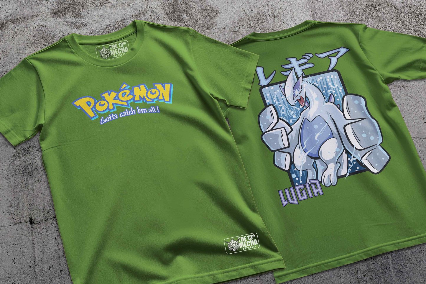 Pokemon - Lugia 01 Premium Anime Design, High Quality DTF Print, 100% Cotton Shirt