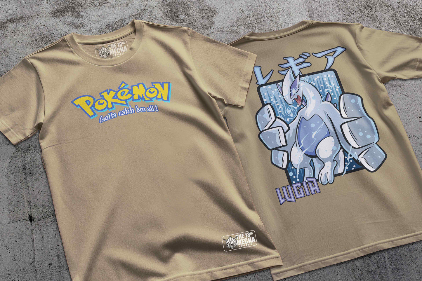 Pokemon - Lugia 01 Premium Anime Design, High Quality DTF Print, 100% Cotton Shirt