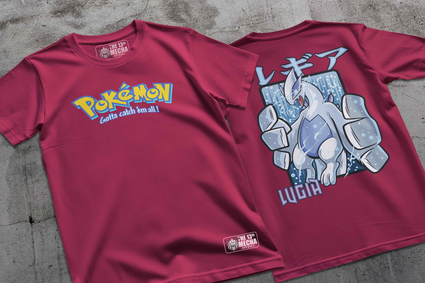 Pokemon - Lugia 01 Premium Anime Design, High Quality DTF Print, 100% Cotton Shirt