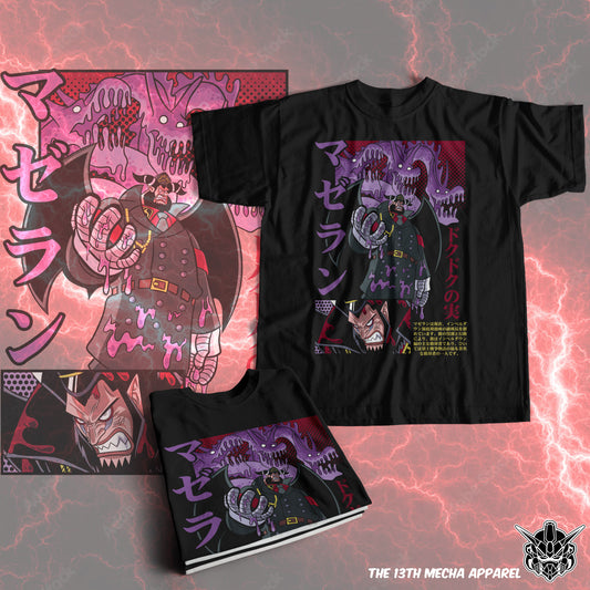 One Piece - Magellan 01 Premium Anime Design, High Quality DTF Print, 100% Cotton Shirt