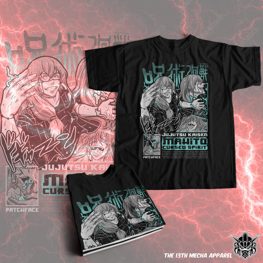 Jujutsu Kaisen - Mahito 02 Premium Anime Design, High Quality DTF Print, 100% Cotton Shirt
