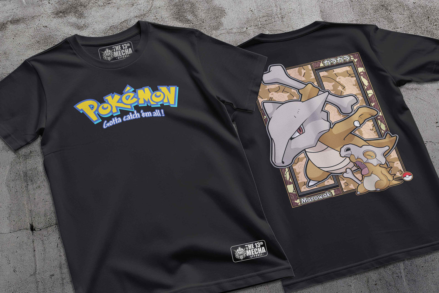 Pokemon - Marowak 01 Premium Anime Design, High Quality DTF Print, 100% Cotton Shirt