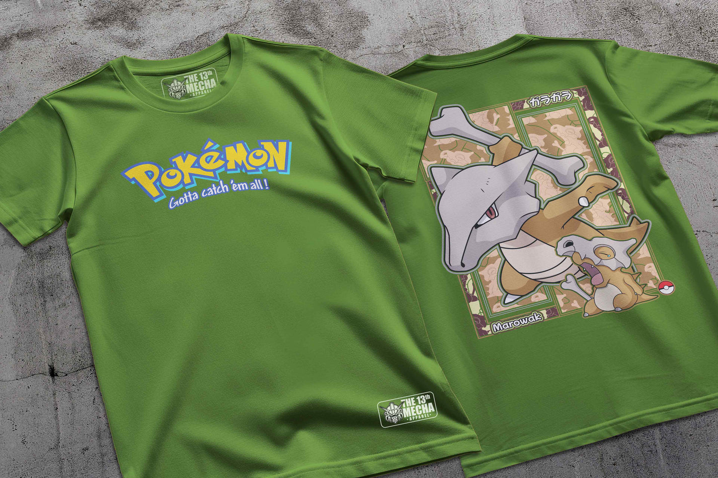 Pokemon - Marowak 01 Premium Anime Design, High Quality DTF Print, 100% Cotton Shirt