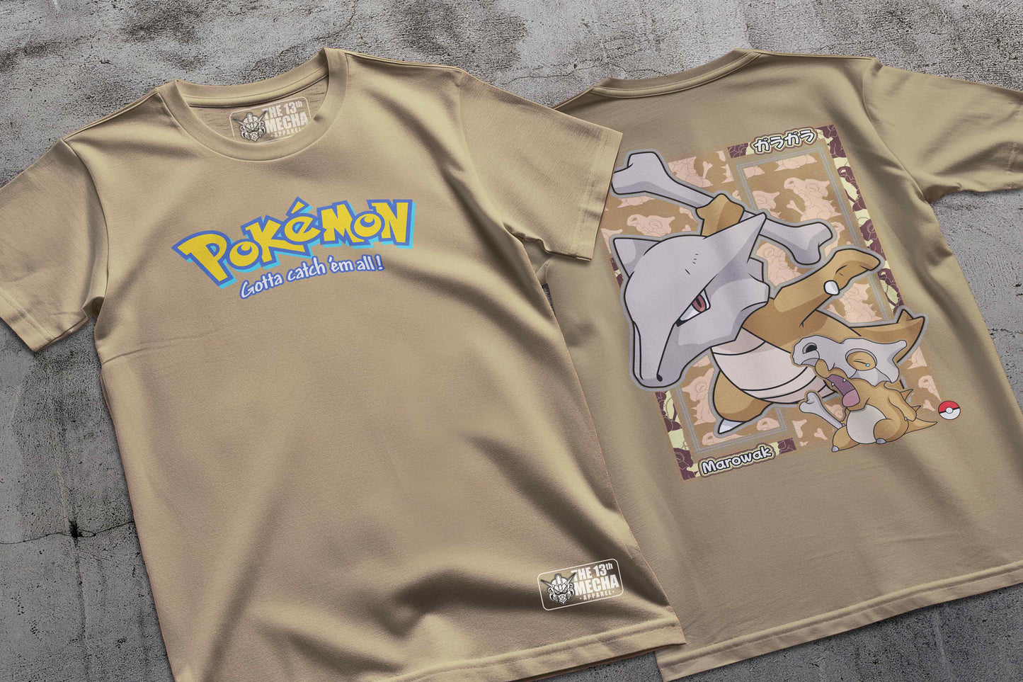 Pokemon - Marowak 01 Premium Anime Design, High Quality DTF Print, 100% Cotton Shirt