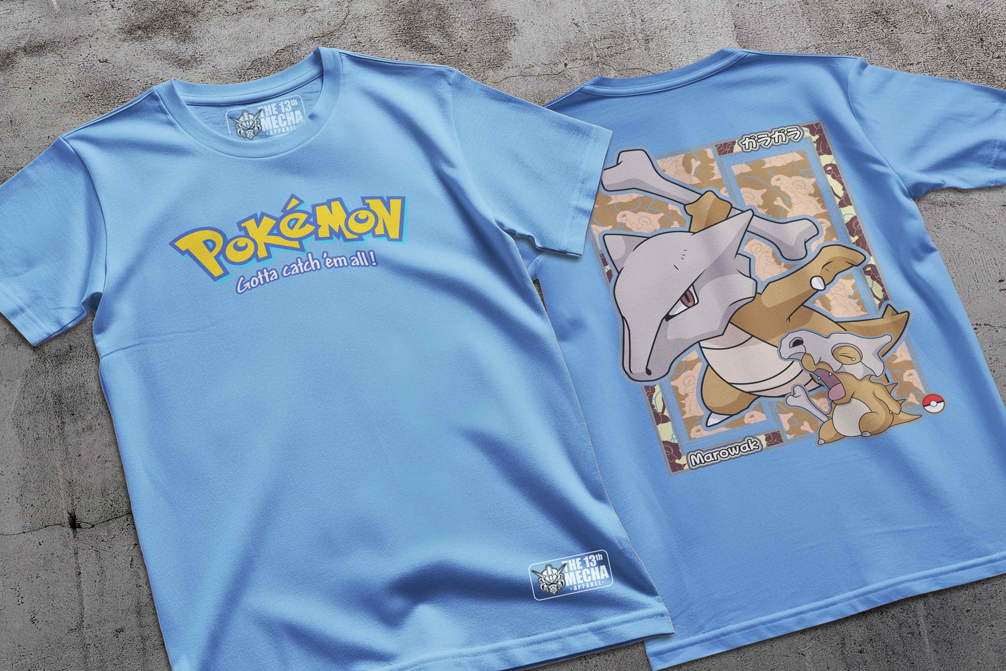 Pokemon - Marowak 01 Premium Anime Design, High Quality DTF Print, 100% Cotton Shirt