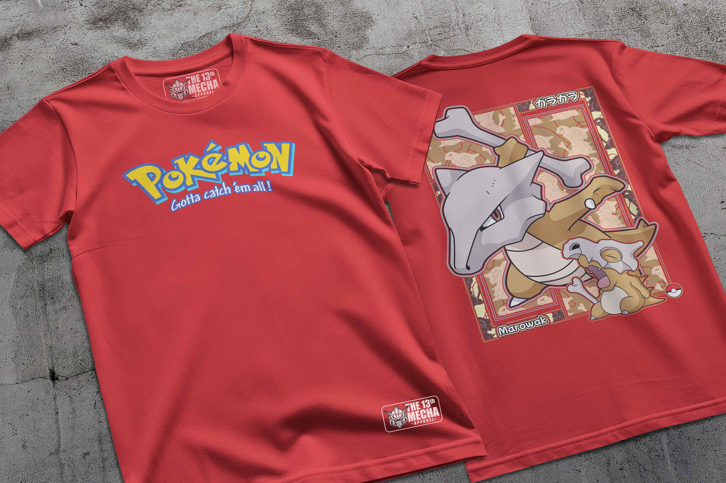 Pokemon - Marowak 01 Premium Anime Design, High Quality DTF Print, 100% Cotton Shirt