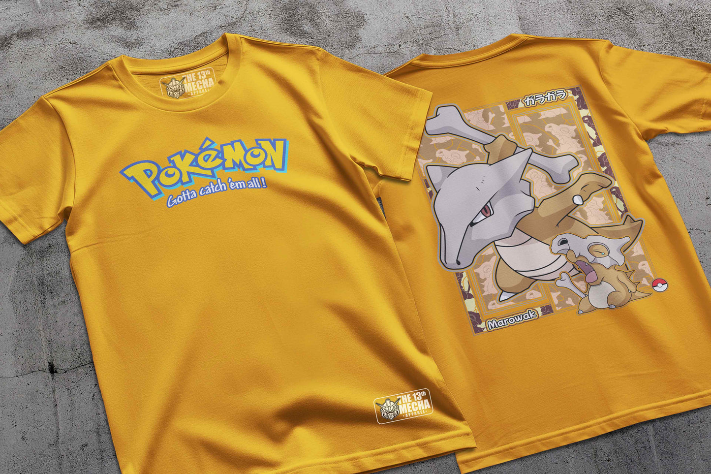Pokemon - Marowak 01 Premium Anime Design, High Quality DTF Print, 100% Cotton Shirt