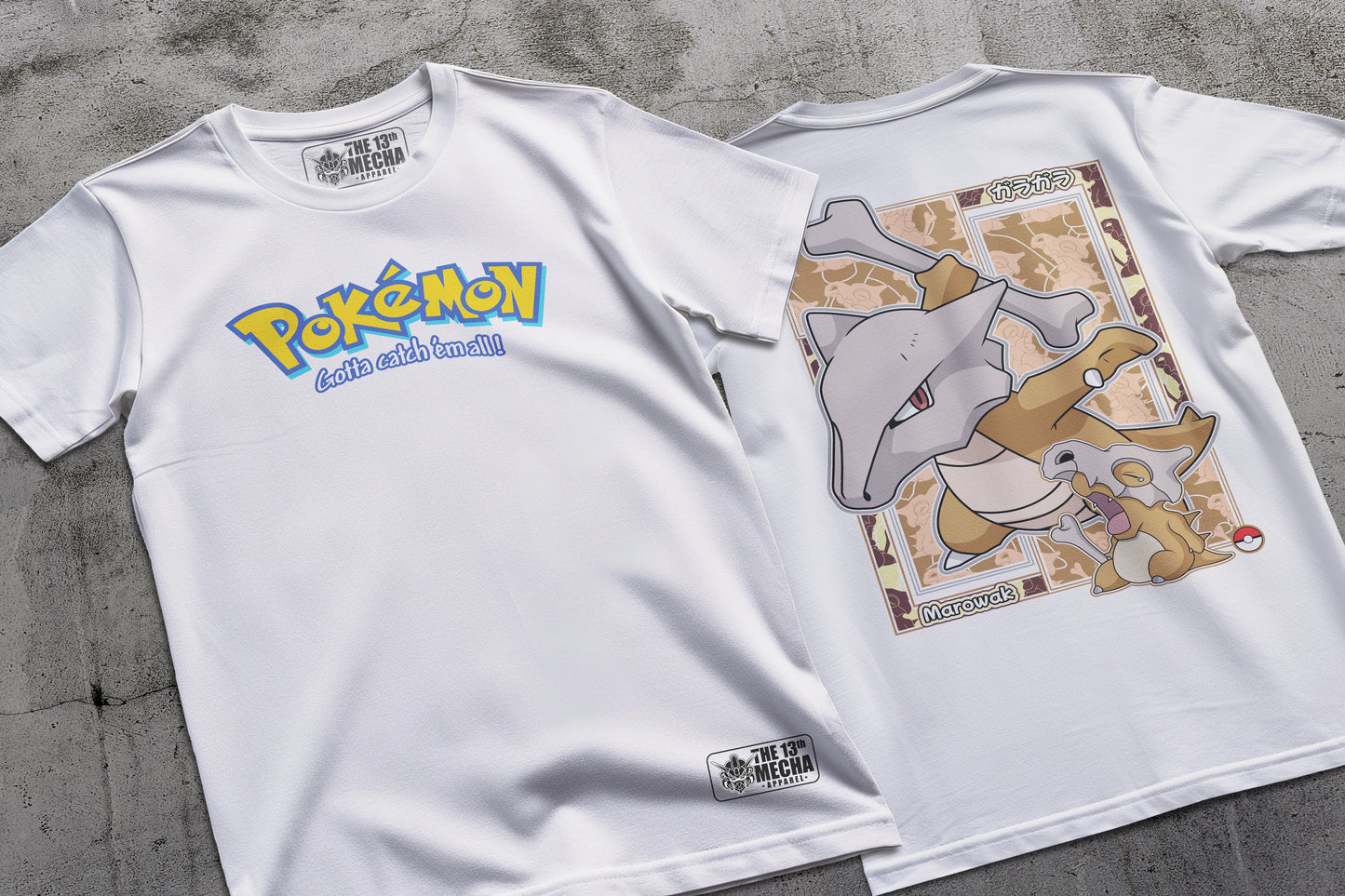 Pokemon - Marowak 01 Premium Anime Design, High Quality DTF Print, 100% Cotton Shirt