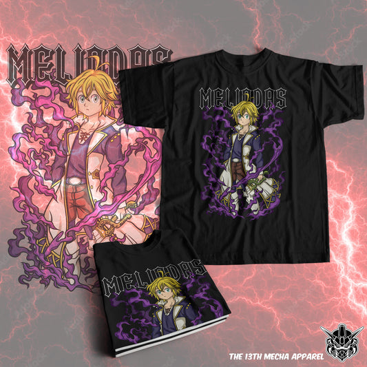 7 Deadly Sins Dragon Sin of Wrath - Meliodas 02 Premium Anime Design, High Quality DTF Print, 100% Cotton Shirt