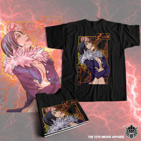 7 Deadly Sins Boar Sin of Gluttony - Merlin 01 Premium Anime Design, High Quality DTF Print, 100% Cotton Shirt