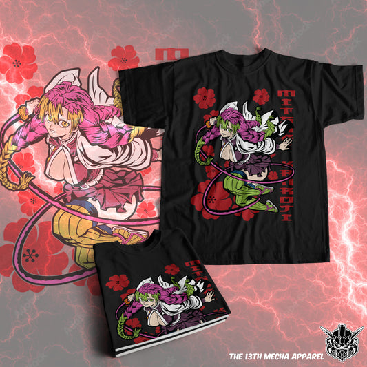 Demon Slayer - Mitsuri Kanroji 06 Premium Anime Design, High Quality DTF Print, 100% Cotton Shirt