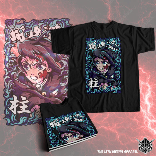 Demon Slayer - Muichiro Tokito 09 Premium Anime Design, High Quality DTF Print, 100% Cotton Shirt