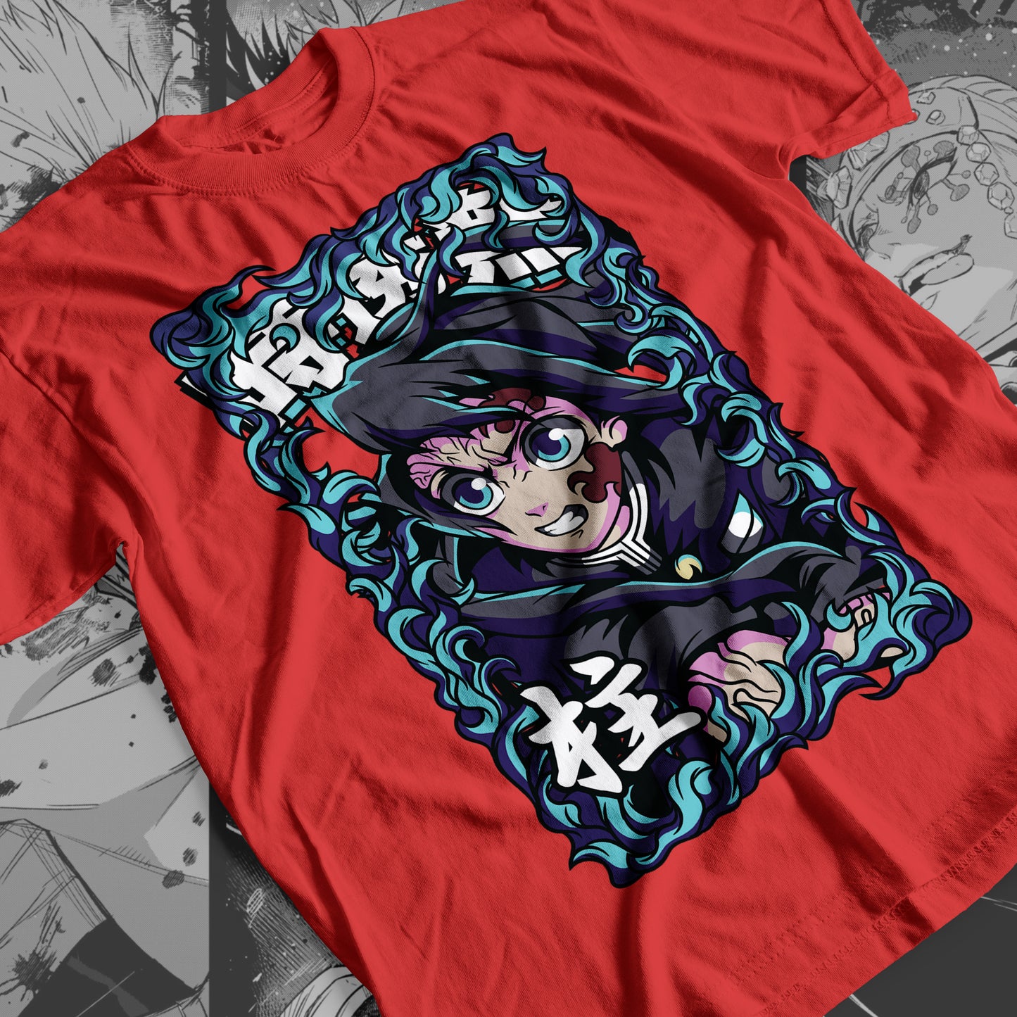 Demon Slayer - Muichiro Tokito 09 Premium Anime Design, High Quality DTF Print, 100% Cotton Shirt